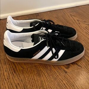 Adidas Women’s Black and White Sneakers